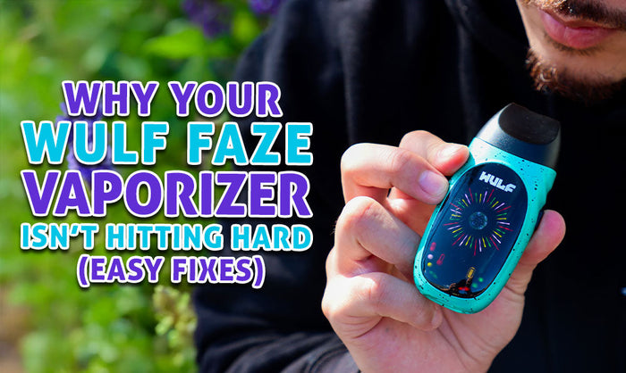 Por qué tu vaporizador Wulf Faze no está dando caladas fuertes (soluciones sencillas)
