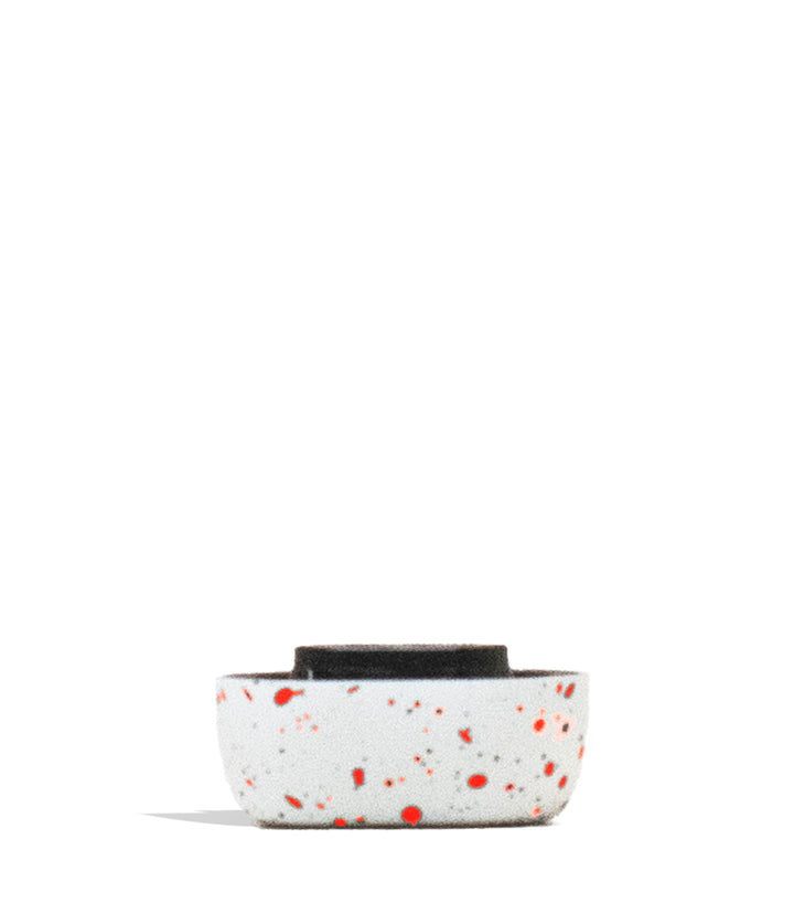 White Red Spatter Wulf Mods LX Slim Replacement Base on white background