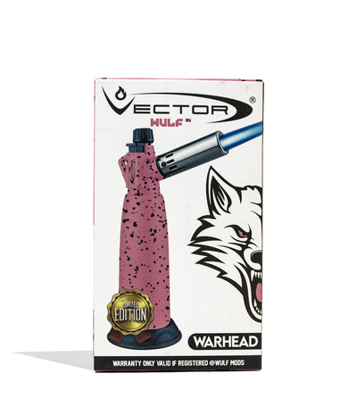 Pink Black Spatter Wulf Mods Warhead Torch Packaging on white background