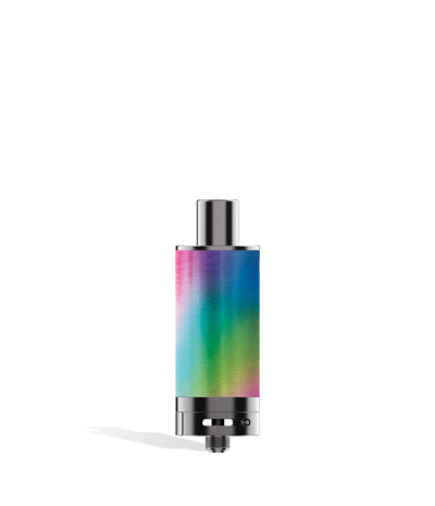 Full Color Spatter Wulf Mods Evolve Plus XL Duo Dry Atomizer on White Background