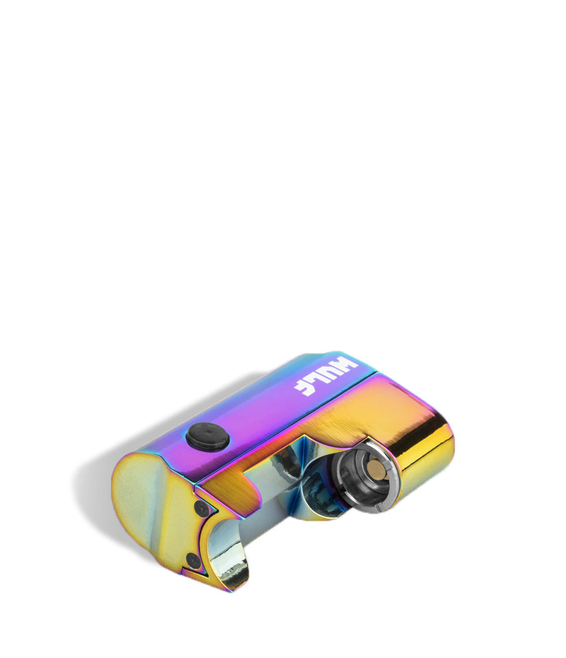 Full Color Wulf Mods Micro Plus Cartridge Vaporizer Down View on White Background