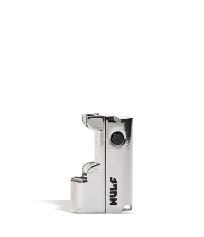 Silver Wulf Mods Micro Plus Cartridge Vaporizer Front View on White Background